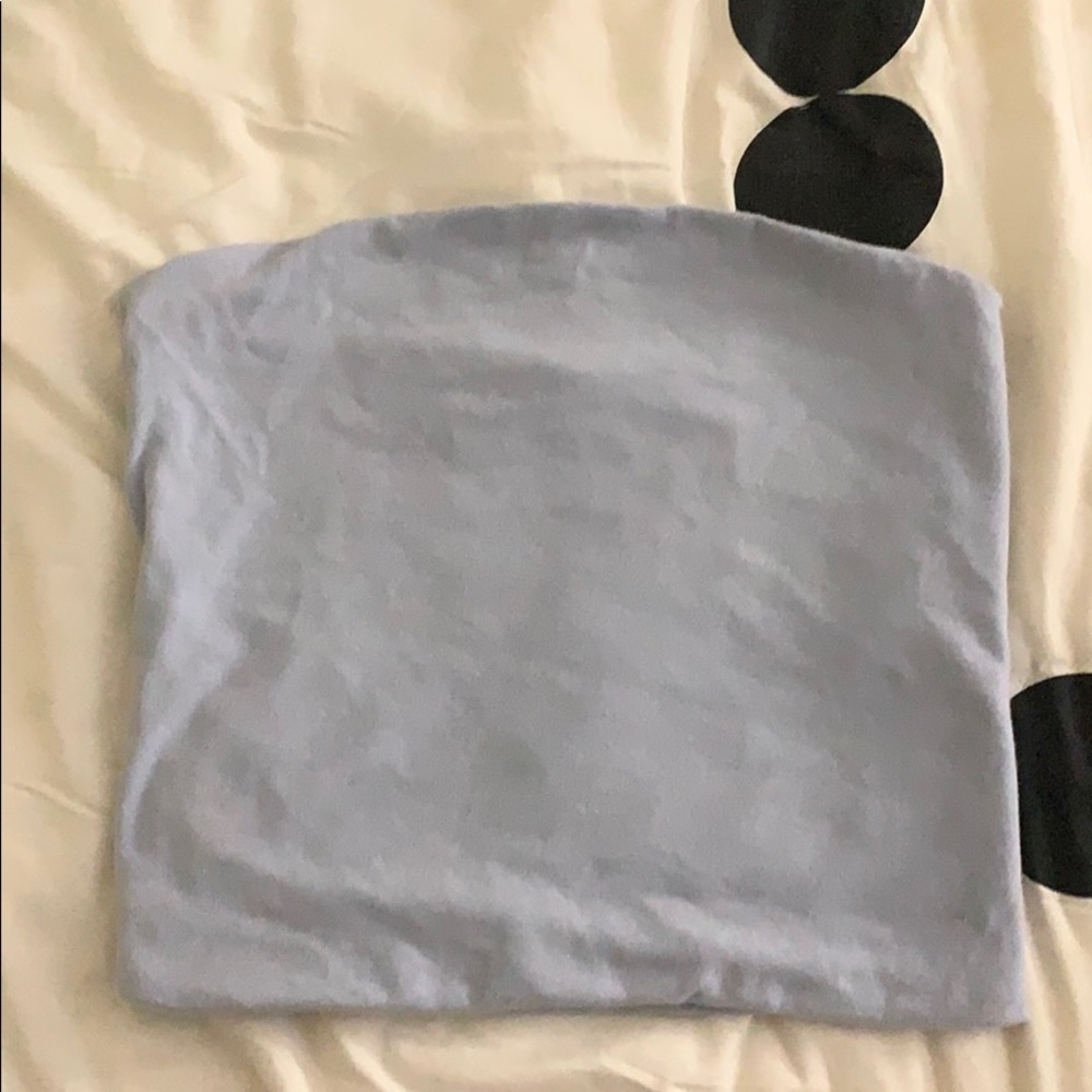 NWOT Brandy Melville Pale Blue Tube Top